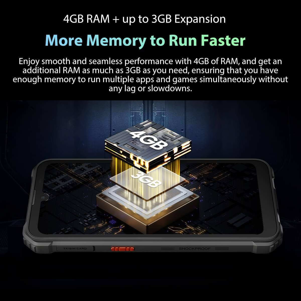 Mobitel BLACKVIEW robusni BV5300 Pro 4GB/64GB crni-13