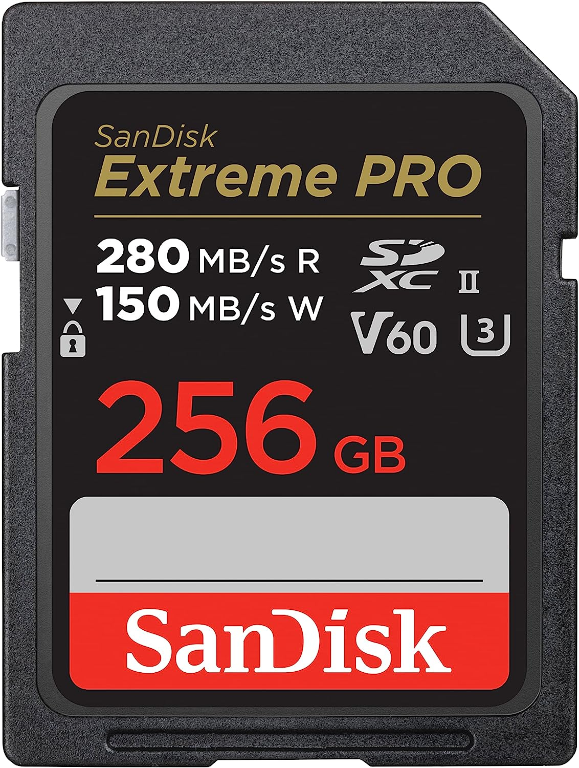 Memorijska kartica SD Extreme PRO V60 UHS-II SanDisk 256 GB (brzina čitanja: 280 MB/s, brzina pisanja: 150 MB/s, V60, C10, UHS-II)-4