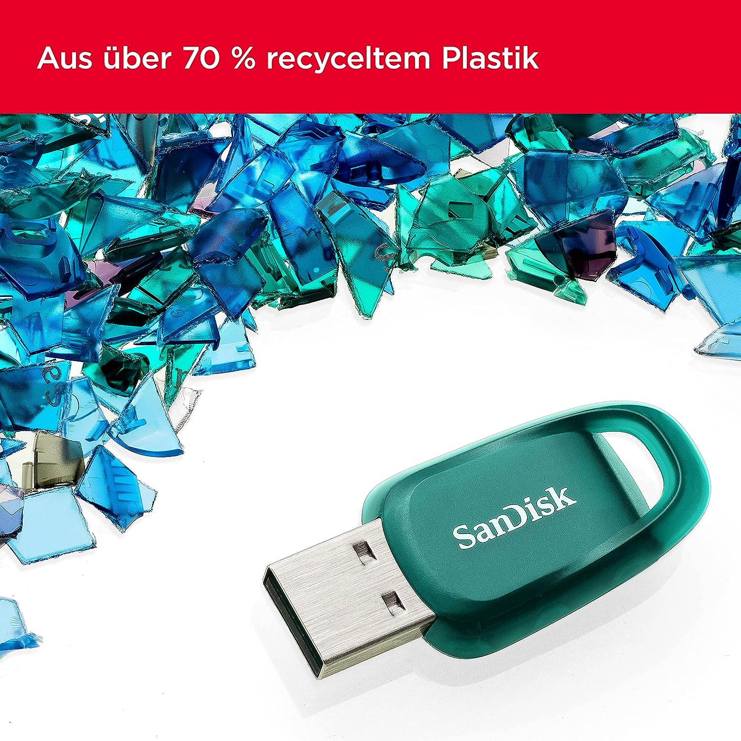 Memorija Ultra Eco USB Flash Drive USB 3.2 Gen 1 SanDisk 128 GB (brzina čitanja do 100 MB/s)-1