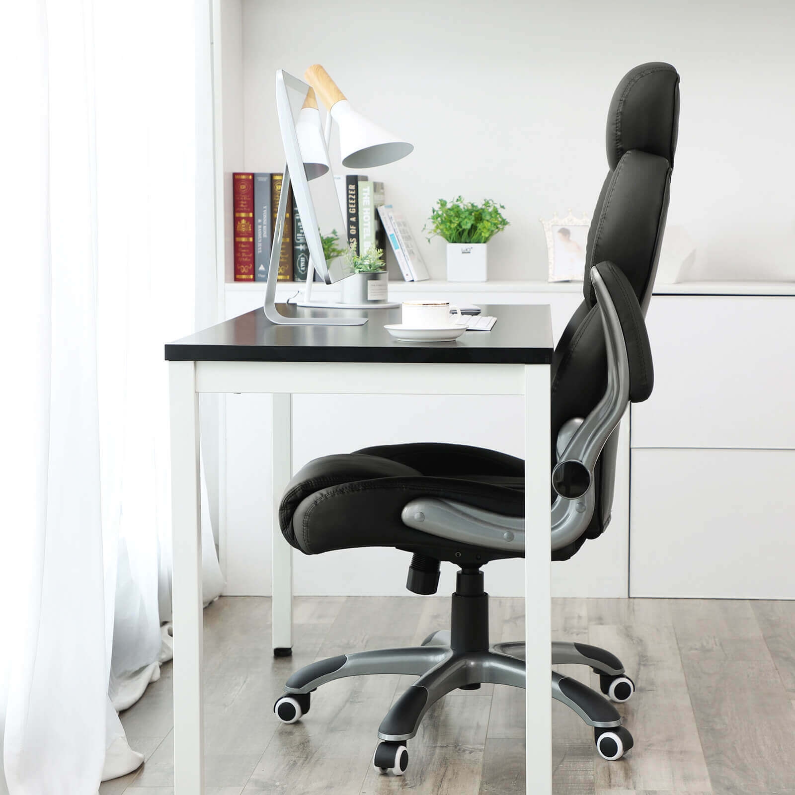 Uredska stolica SONGMICS OBG65BK crna-6