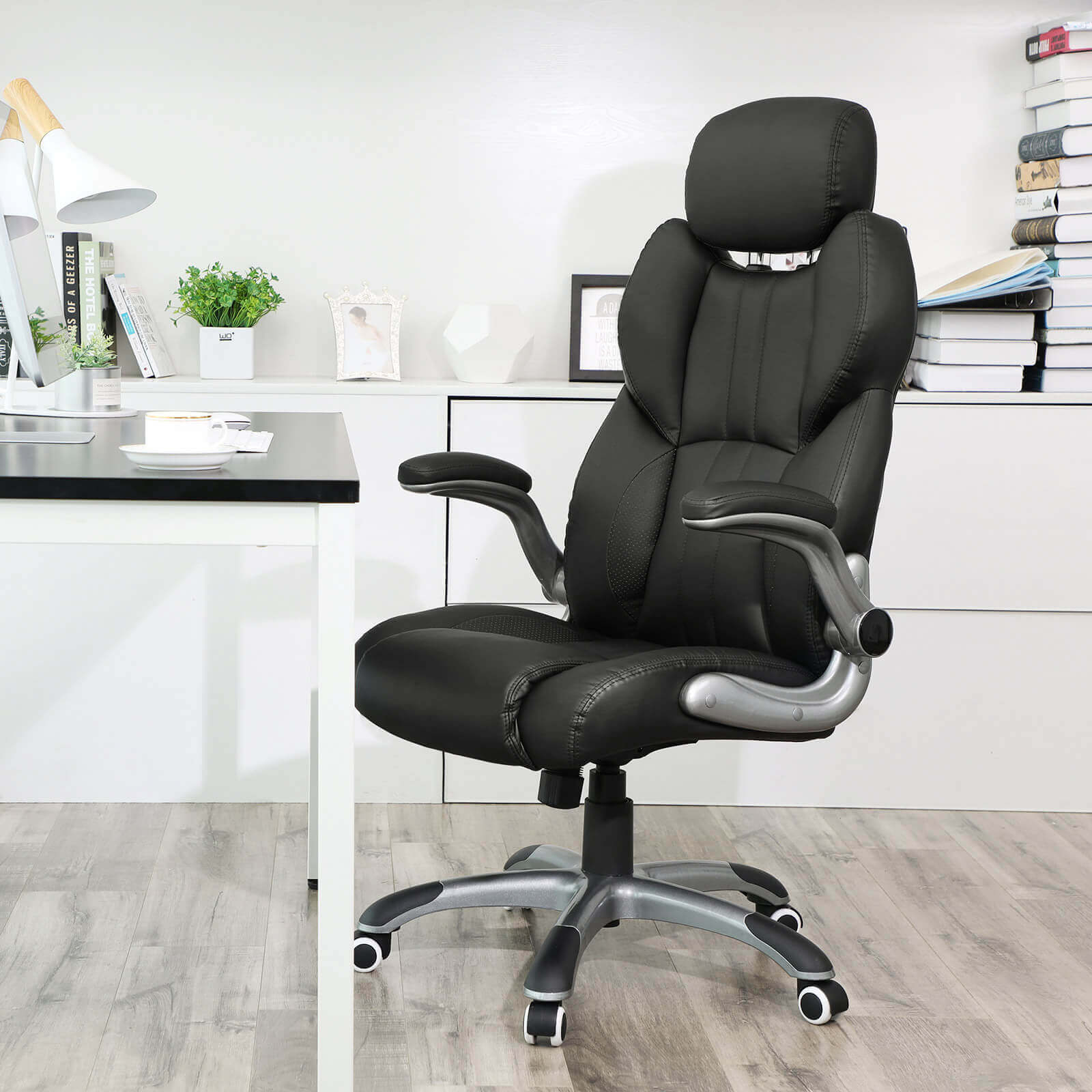 Uredska stolica SONGMICS OBG65BK crna-5