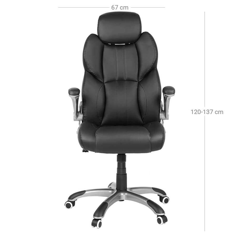 Uredska stolica SONGMICS OBG65BK crna-4