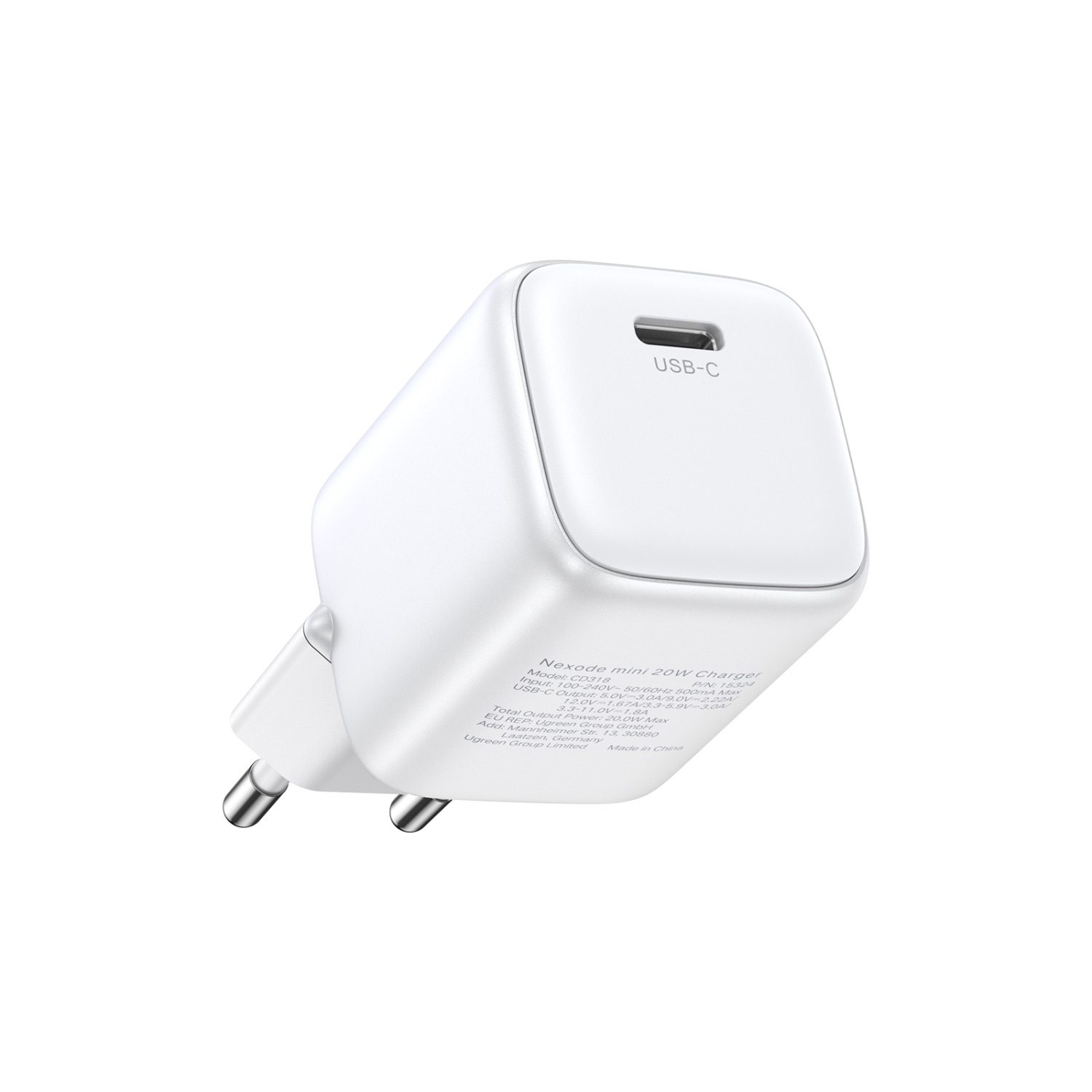 Punjač USB C UGREEN Nexode (20W GaN II PD 3.0)-0