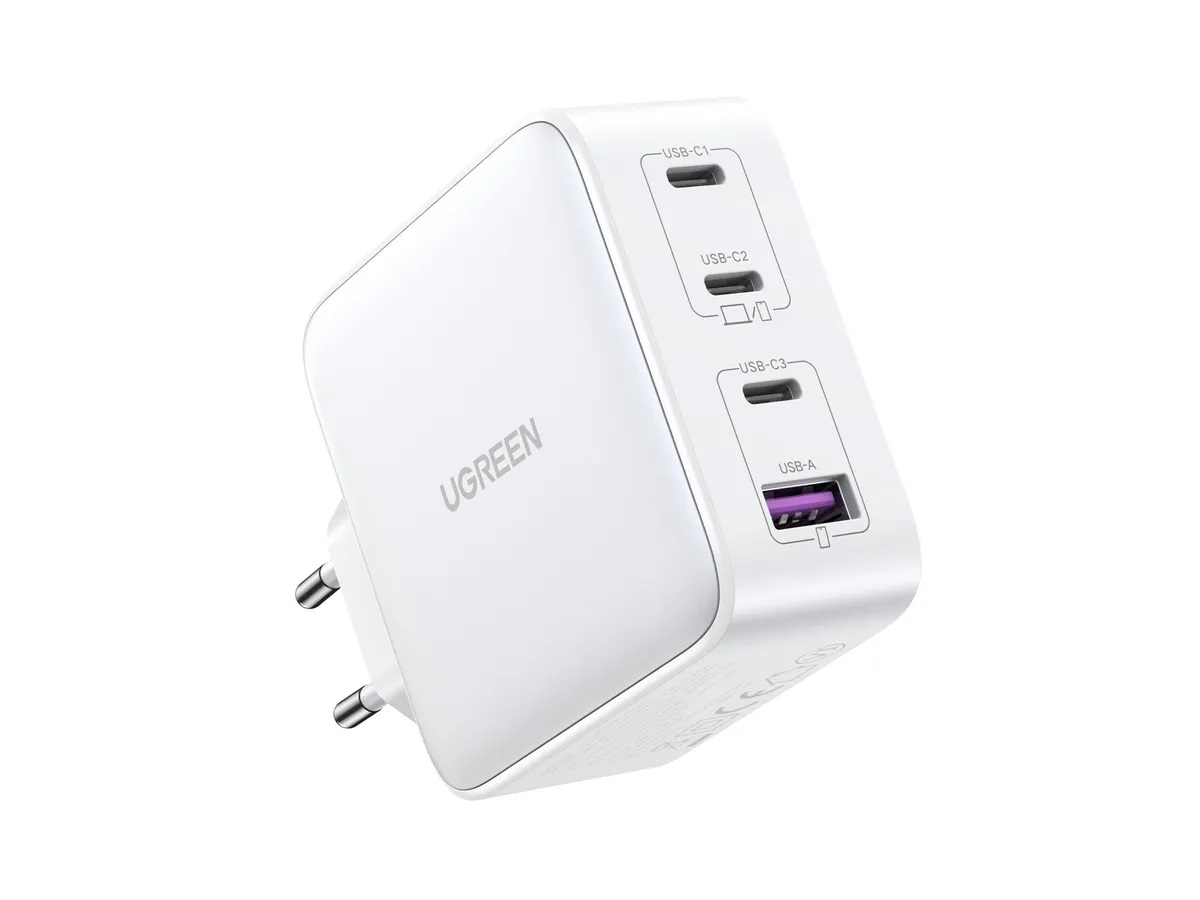 Brzi punjač UGREEN (GaN 100W s USB-A i 3x USB-C)-1