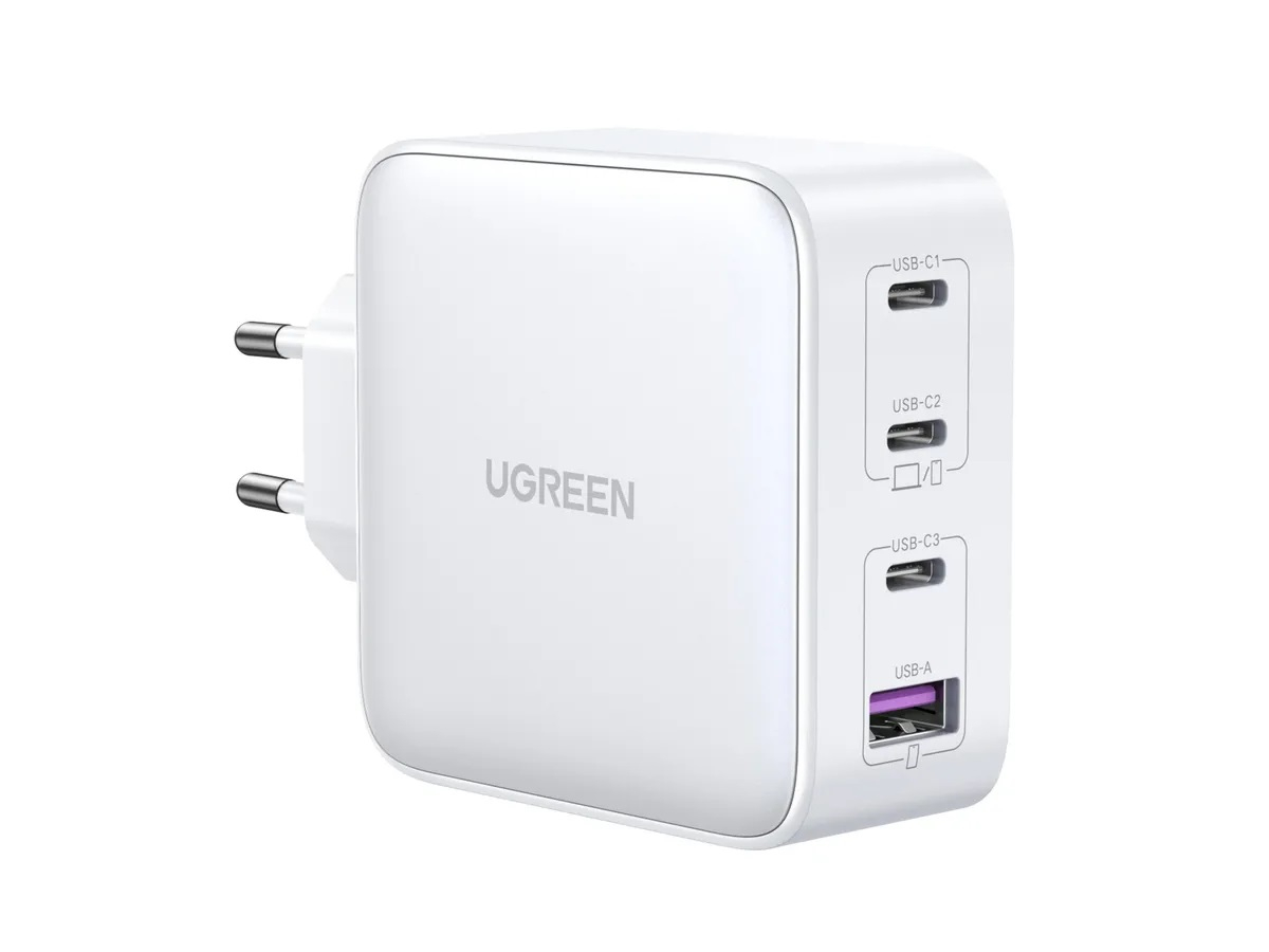 Brzi punjač UGREEN (GaN 100W s USB-A i 3x USB-C)-0