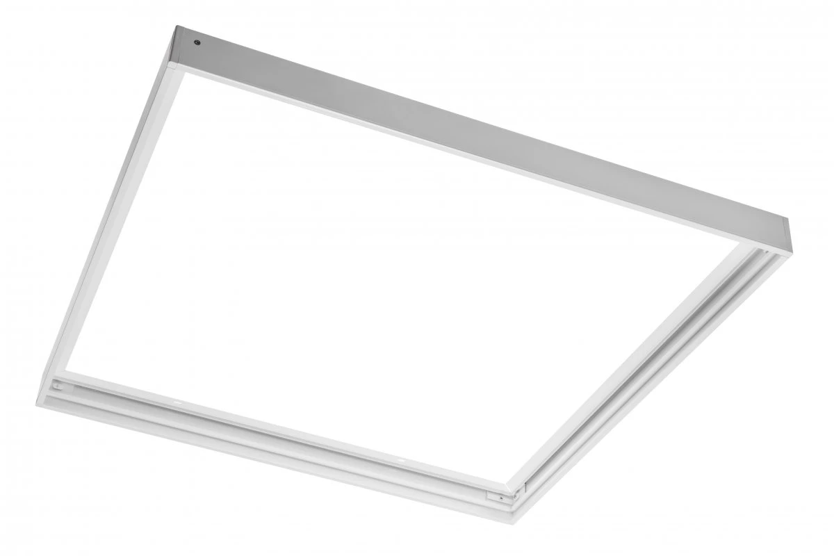 Okvir za montažu LED panela GTV (600x600 mm, visina 44 mm, aluminij, bijela)