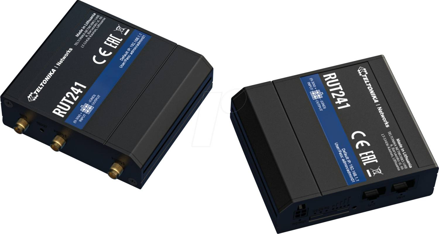 Teltonika industrial LTE router RUT241-2