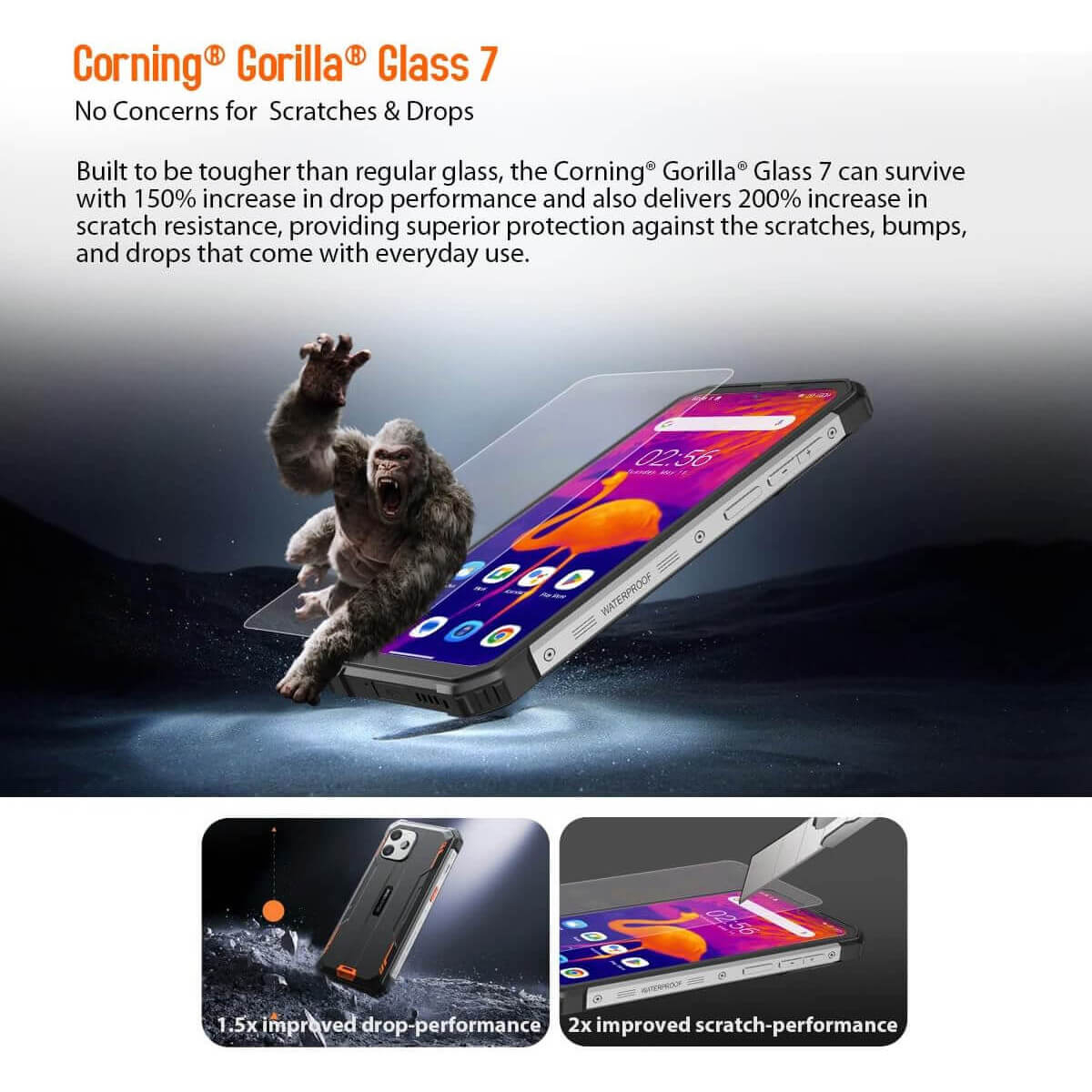 Mobitel BLACKVIEW robusni BV8900 8GB/256GB s ugrađenom termalnom kamerom crni-11