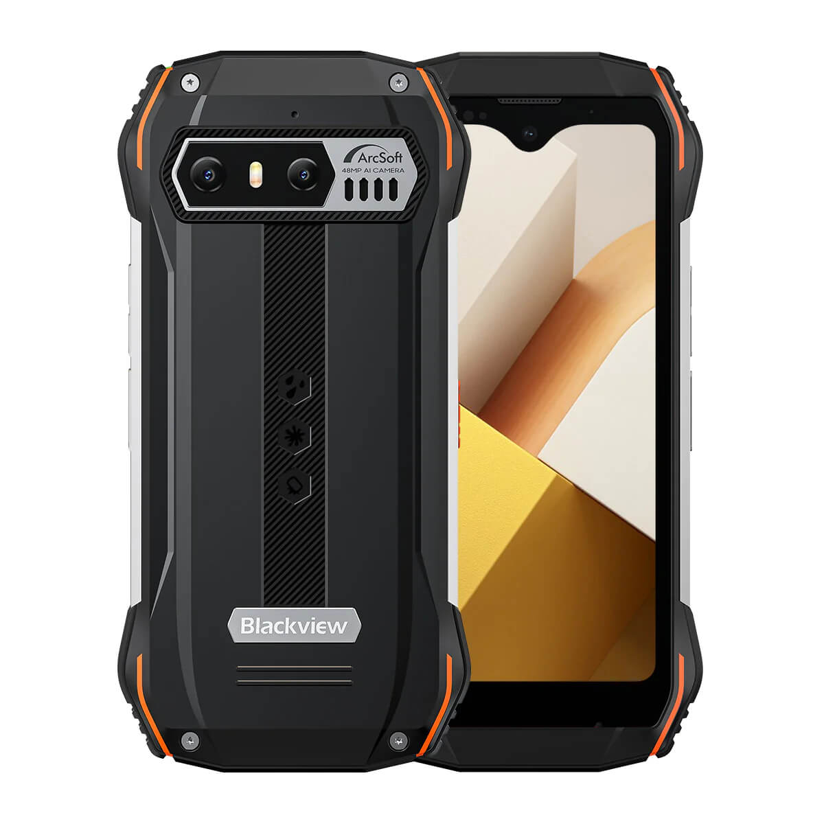 Mobitel BLACKVIEW N6000 8GB/256GB narančasti, robusni-0