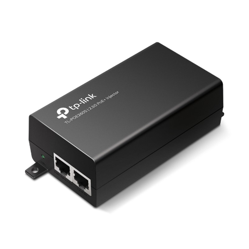 Injektor TP-LINK TL-POE260S (2.5G PoE+, 2*2.5 Gbps portovi, IEEE802.3af/at, do 30W, Plug & Play)-0