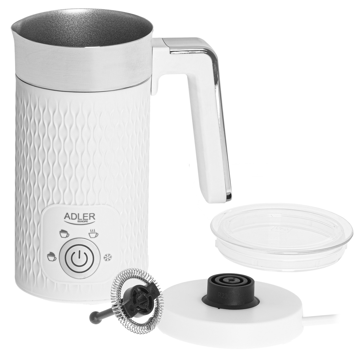 Pjenilica za mlijeko ADLER AD 4494 (300ml) bijela-3