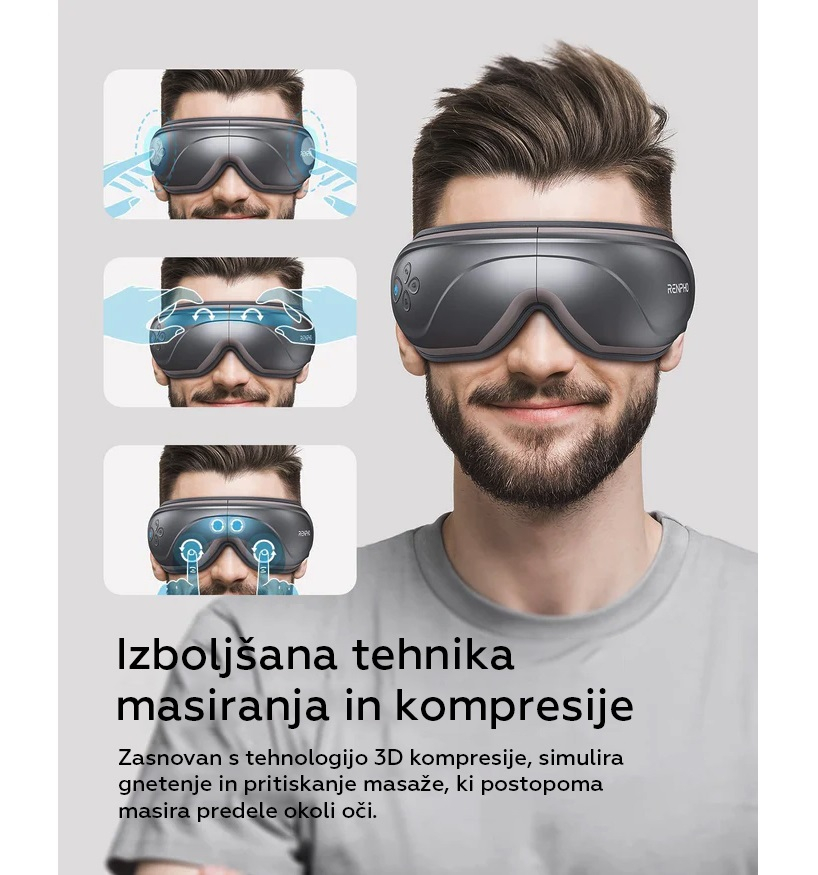 Masažer za oči RENPHO™ Eyeris 2 (s grijanjem i vibracijom)-4