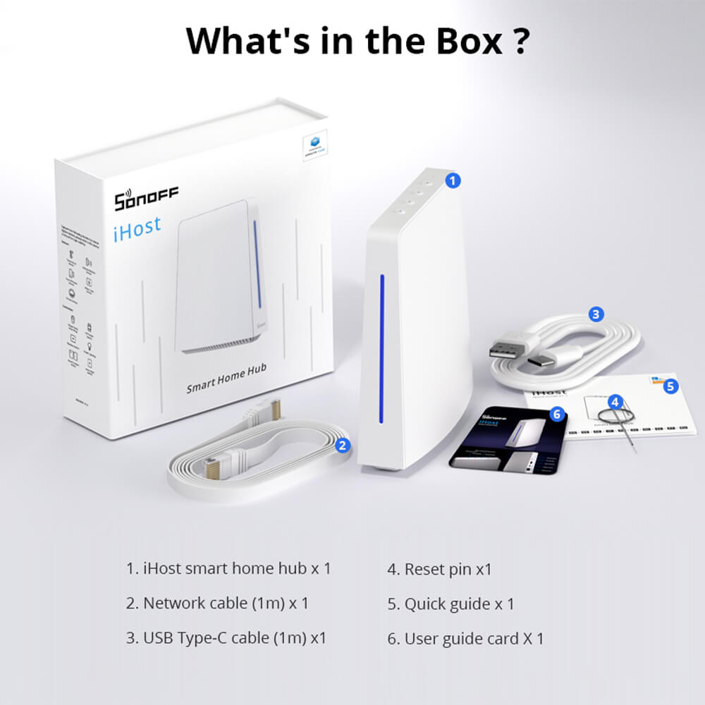 Pametni domski hub SONOFF iHost (AIBridge RV1109 2GB)-3