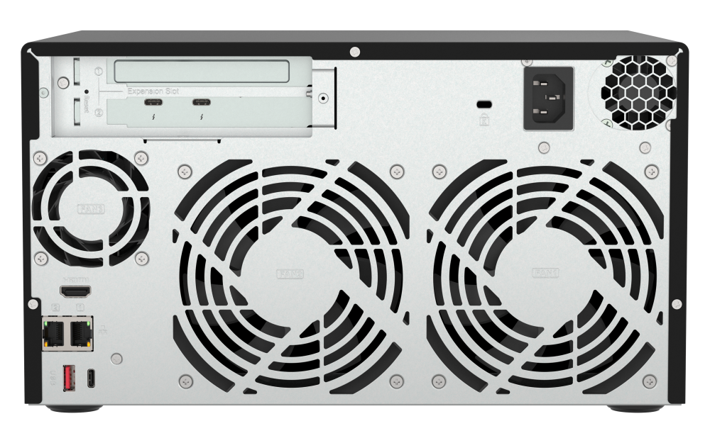 NAS server QNAP TVS-h874T 32GB RAM, 8 diskova, Thunderbolt 4, 2.5GbE-6