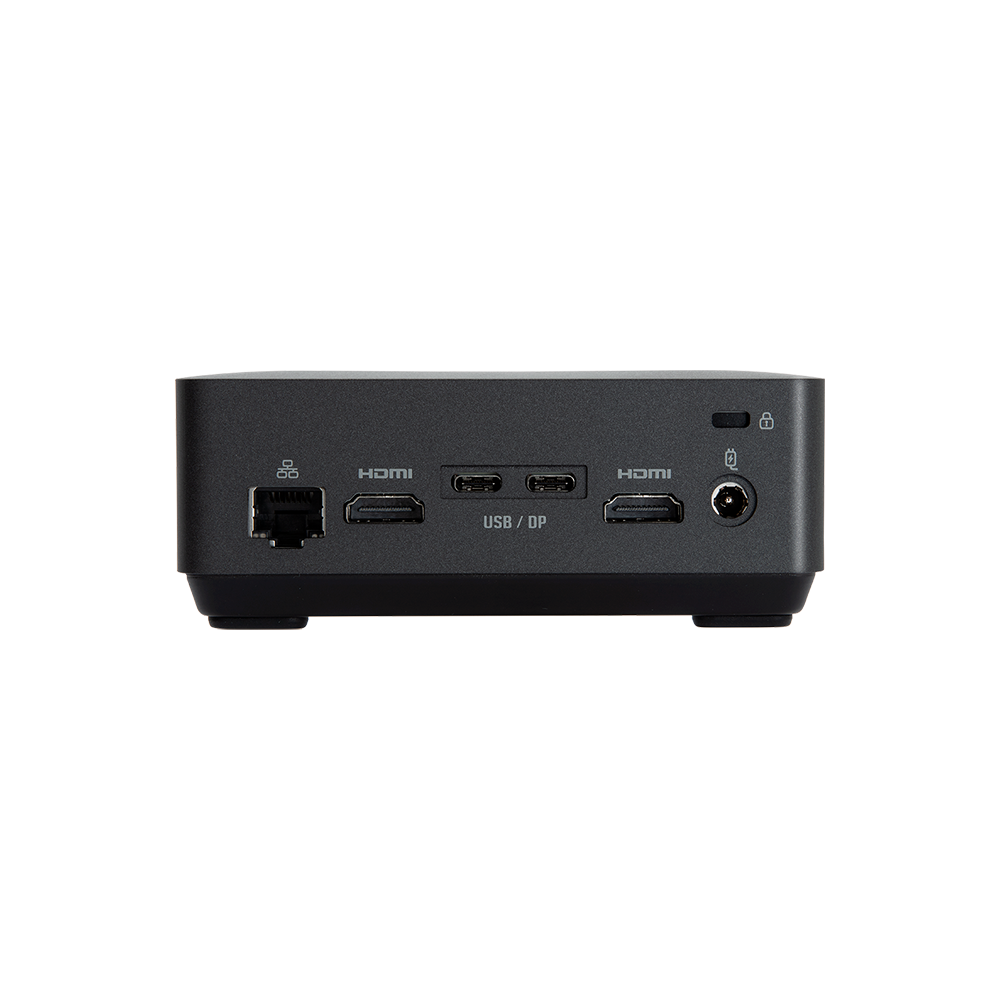 Mini-PC GIGABYTE BRIX NUC (i5 1335U, M.2 NVMe, 2.5 GbE, Wi-Fi 6 / BT5.2, USB3.2 Gen2)-3