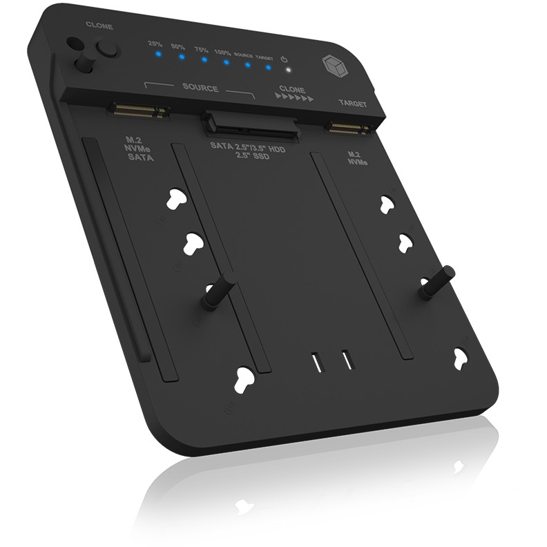 Icybox IB-2913MCL-C31 docking station / case for M2, 2.5" and 3.5" disk cloning-5