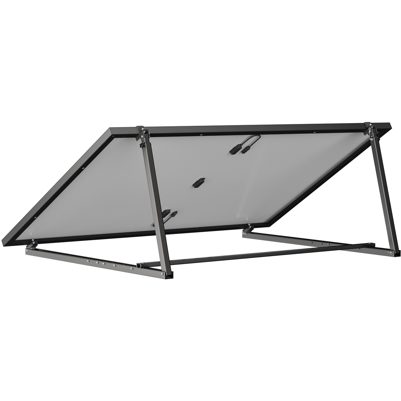 Nosiva konstrukcija EcoFlow za solarni panel (podesivi kut 20°-75°, za tlo ili vješanje, kompatibilna s EcoFlow 400W panelom)-8