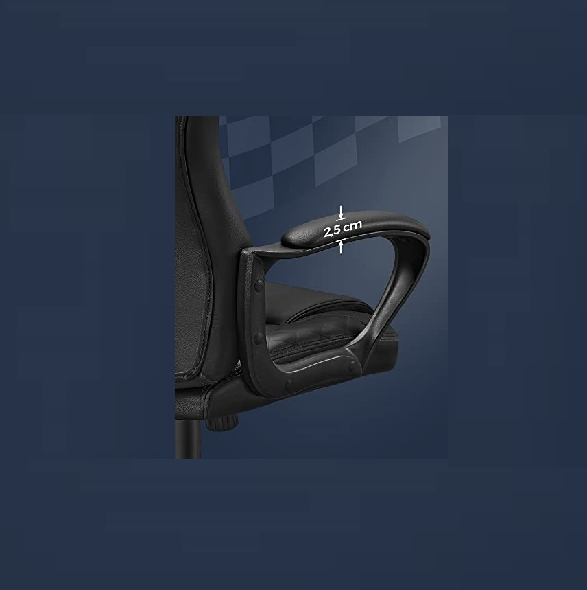 SONGMICS Gaming chair crna OBG38BKV1-4