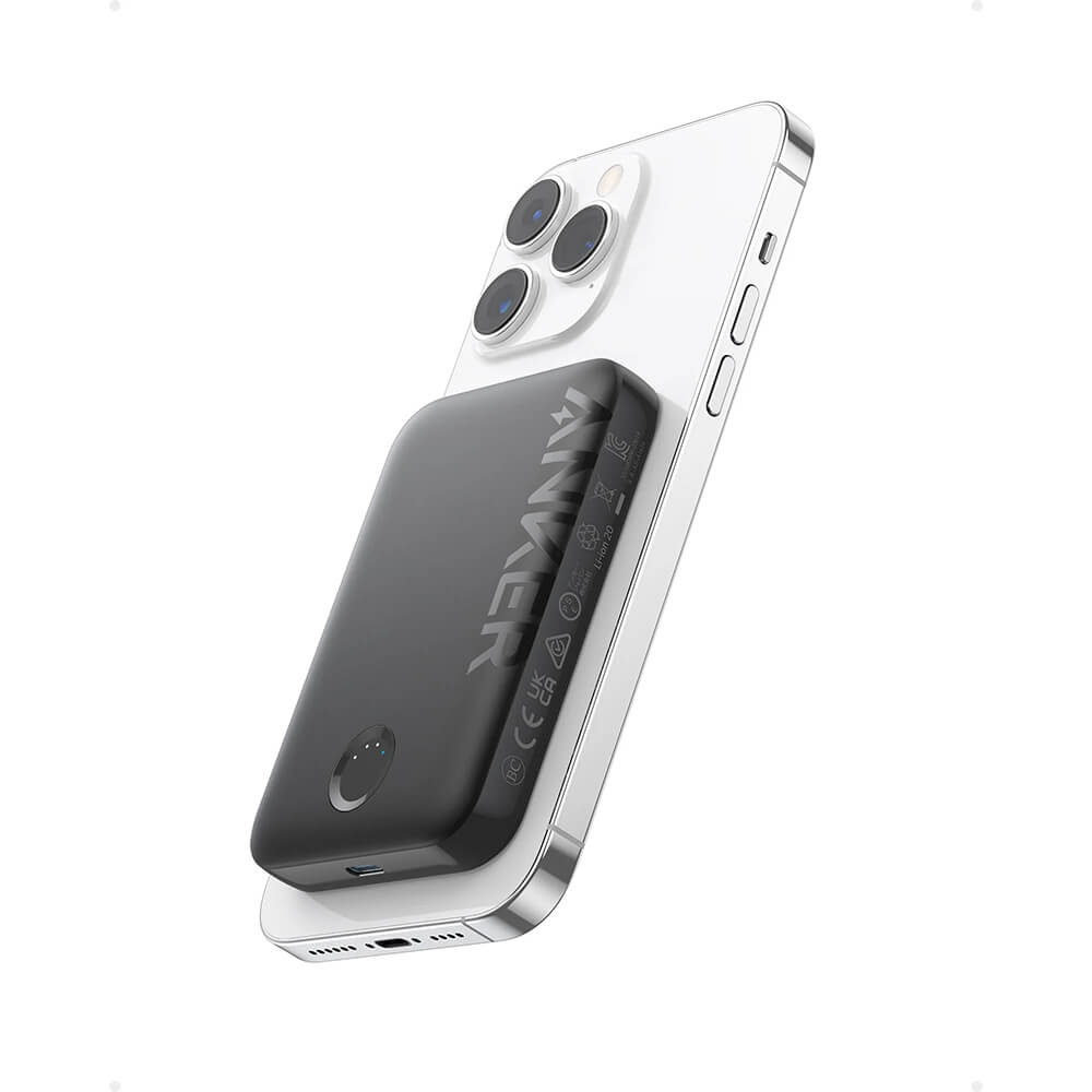 Prijenosna baterija ANKER 321 MagGo 5000mAh 12W crna-0