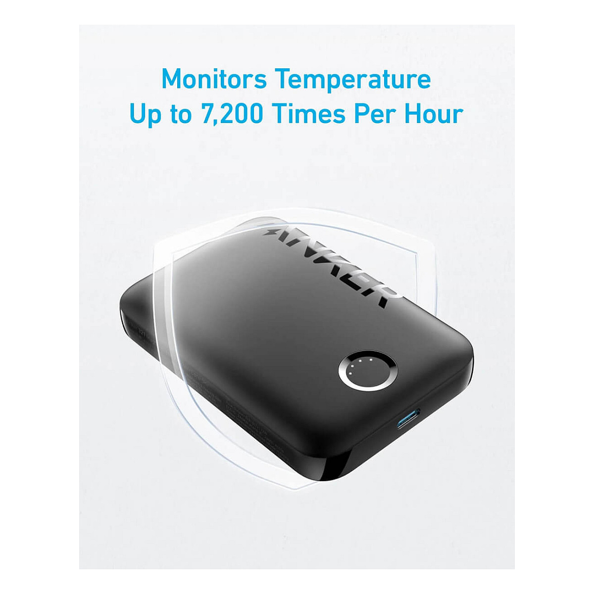 Prijenosna baterija ANKER 321 MagGo 5000mAh 12W crna-9