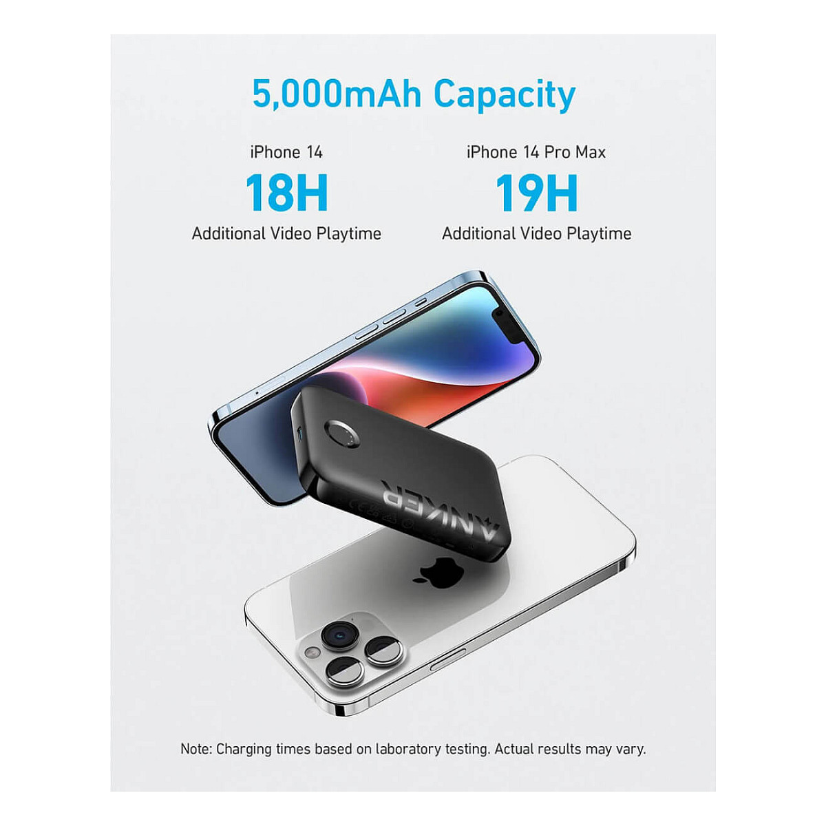 Prijenosna baterija ANKER 321 MagGo 5000mAh 12W crna-10