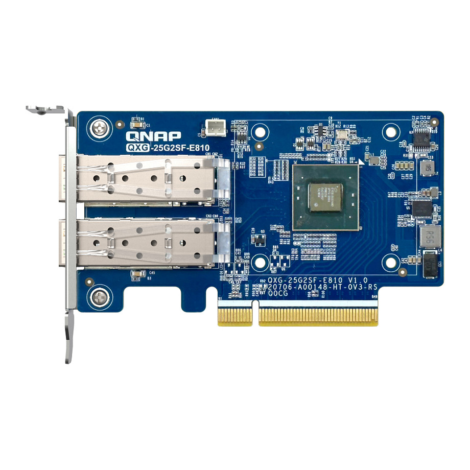 Mrežna kartica QNAP QXG-25G2SF-E810 25GbE dual port (PCIe Gen4, 2 x SFP28, Intel E810-XXVAM2)-13