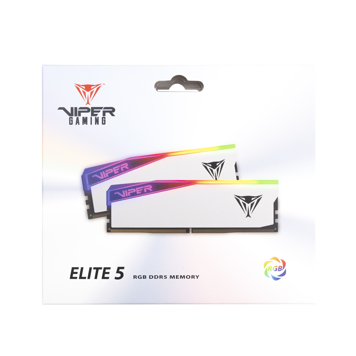 RAM PATRIOT Patriot Viper Elite 5 RGB Kit (ddr5, 32gb kit, 2x16gb, 6200 mhz, cl42, 1.35v)-5