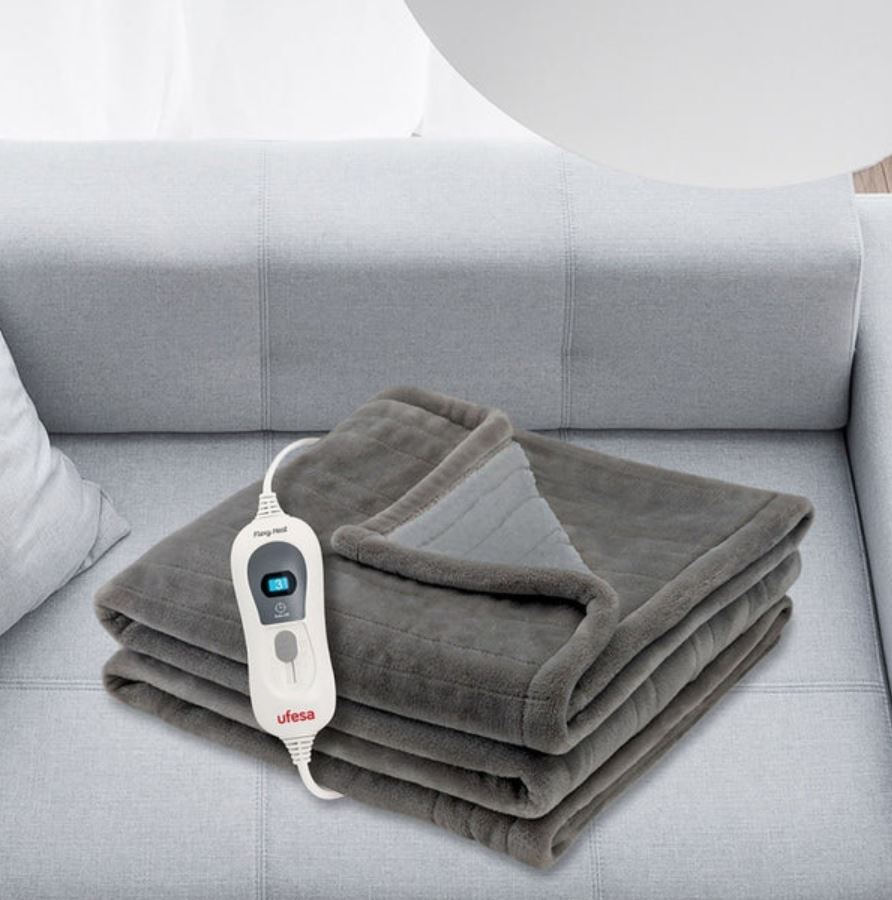 Ufesa Electric thermal blanket Softy Fleece 150x100cm-1