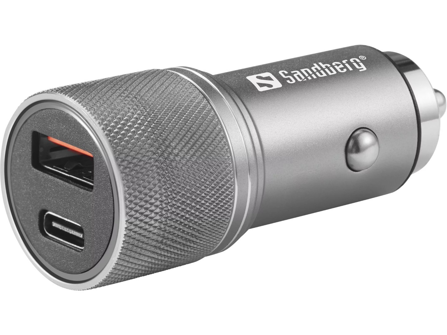 Punjač za auto SANDBERG 1xQC3.0 i 1xUSB-C 48W-0