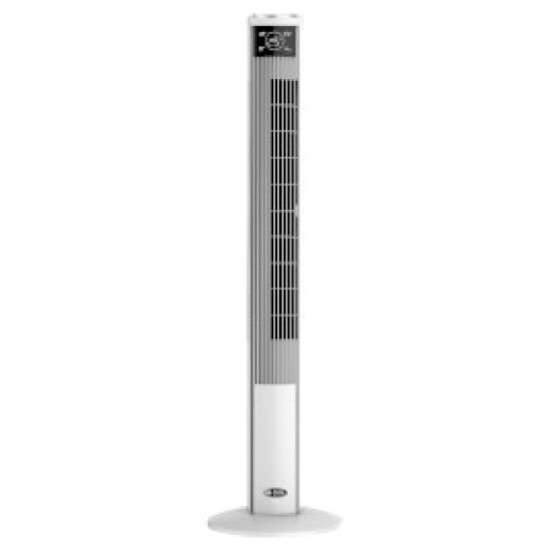 Be Cool 121cm floor-standing fan in white color-1