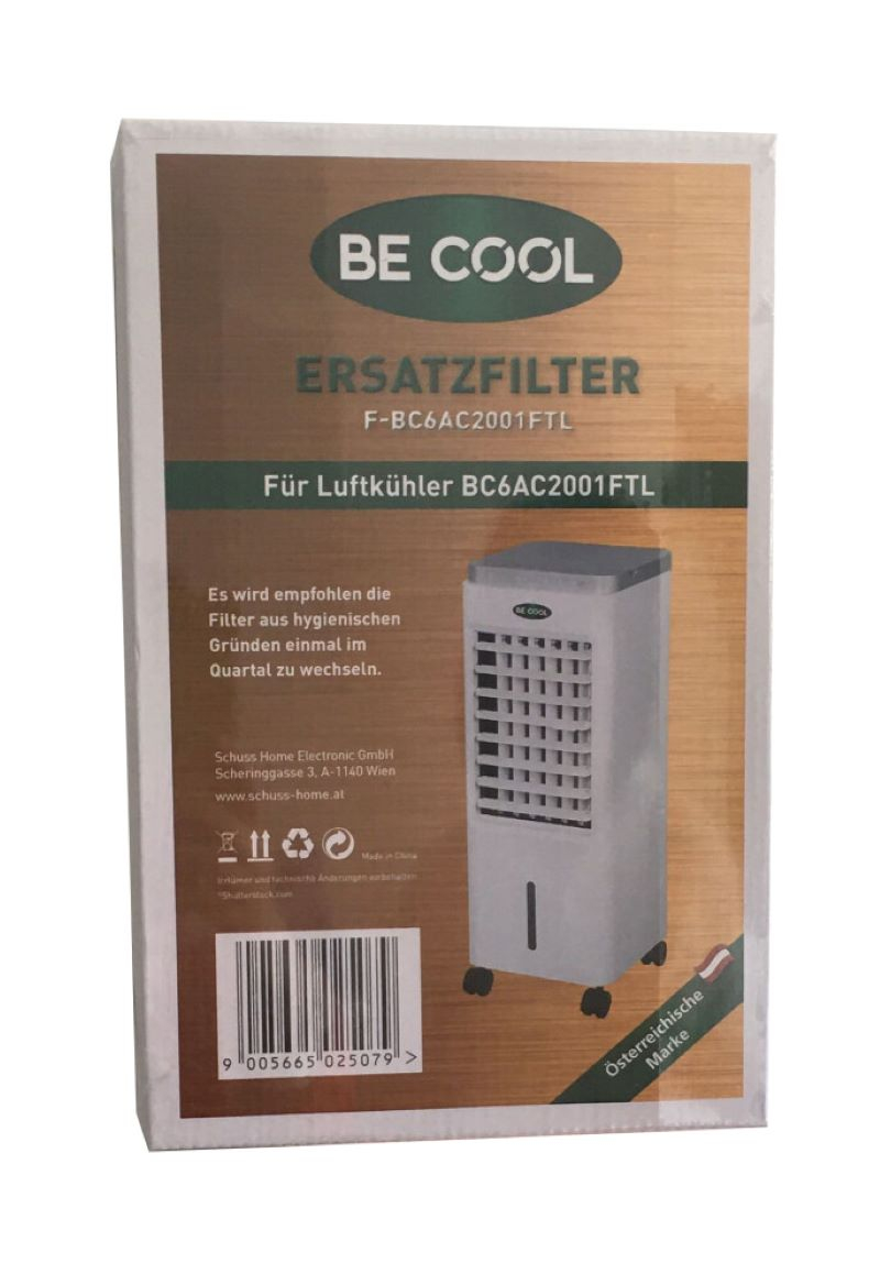 Zamjenski filter za Be Cool 20 Series Air Cooler BC6AC2001FTL-2