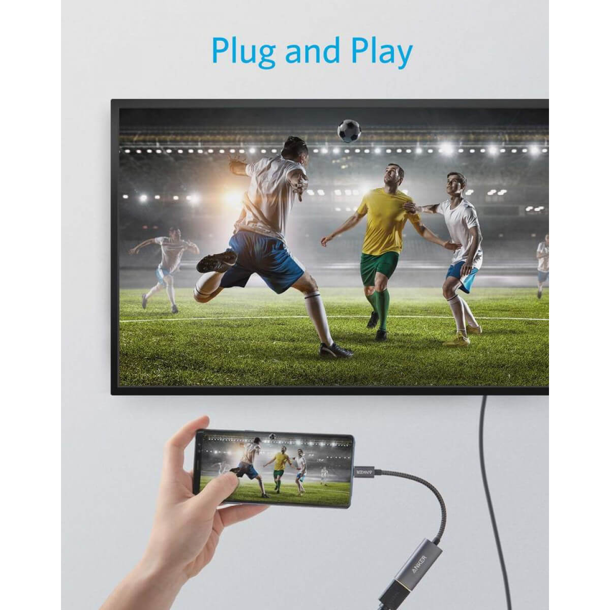 Adapter ANKER PowerExpand+ USB-C na HDMI adapter, 4K/60Hz-5