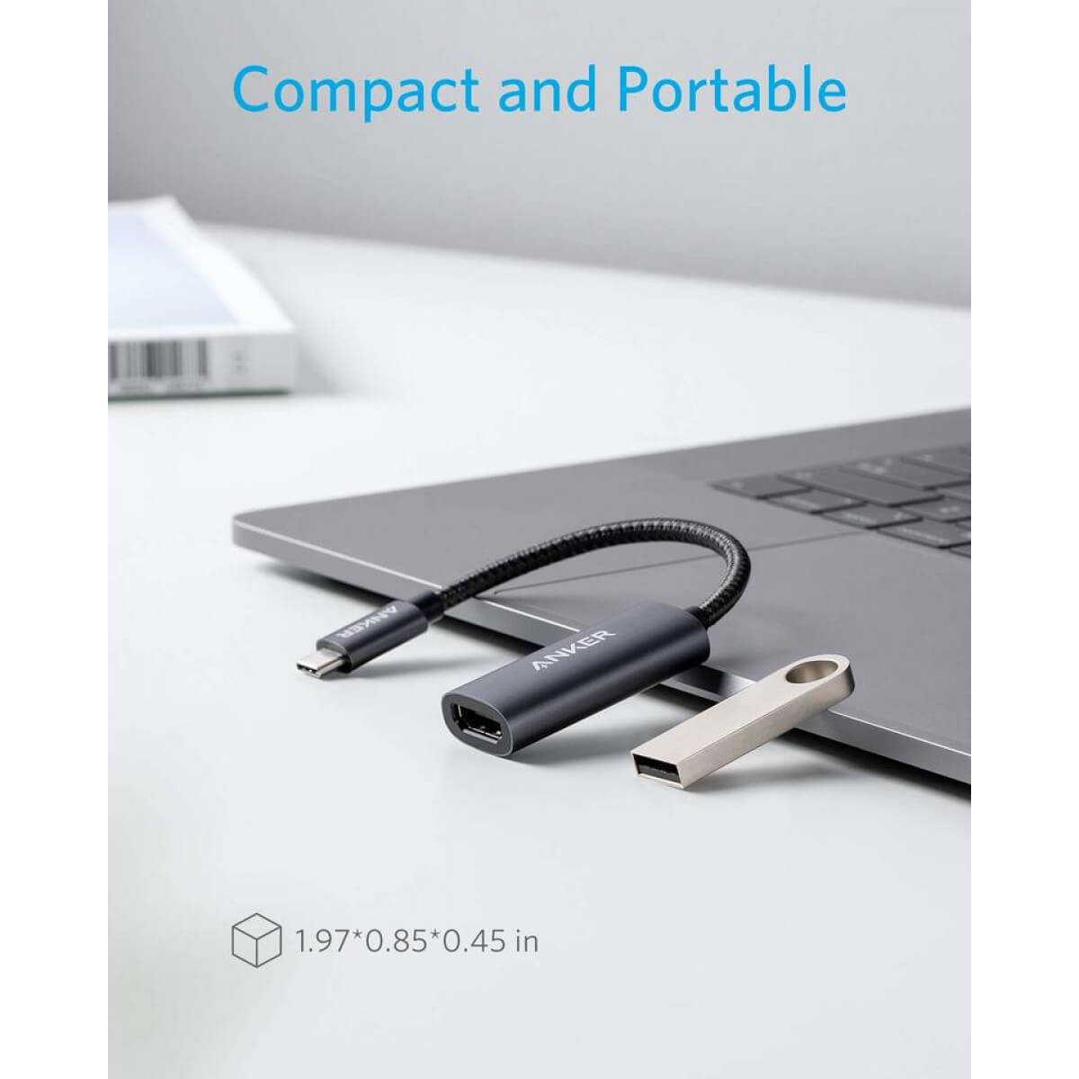 Adapter ANKER PowerExpand+ USB-C na HDMI adapter, 4K/60Hz-2