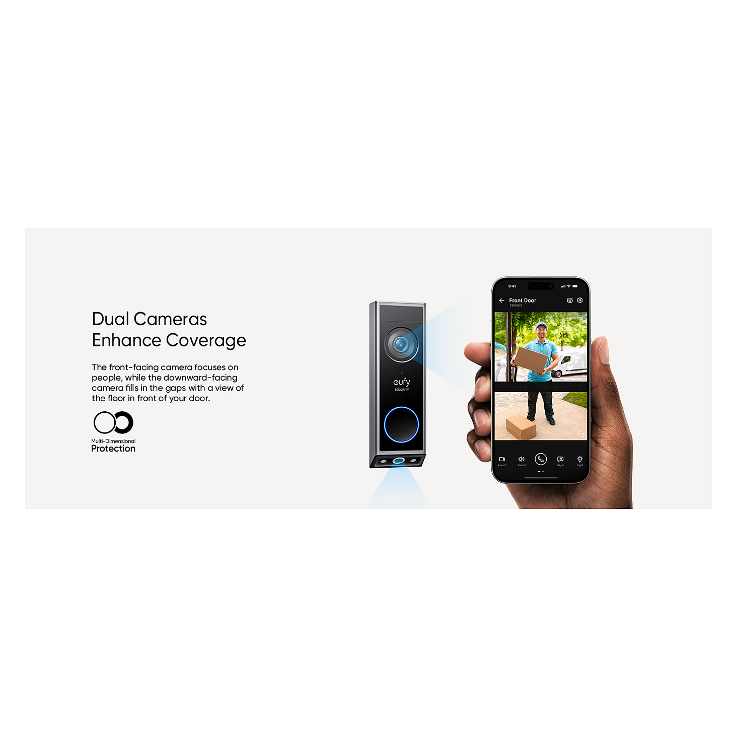 Anker Eufy security E340 2K video doorbell with indoor unit-19