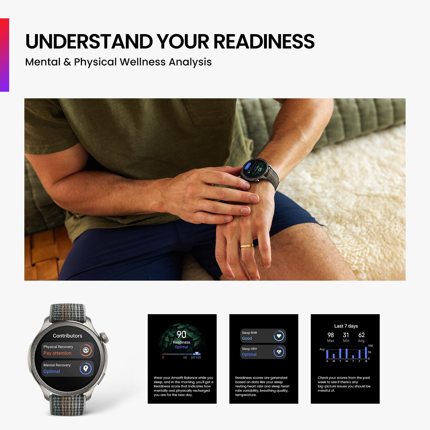 Pametni sat AMAZFIT Balance 46mm sivi-6