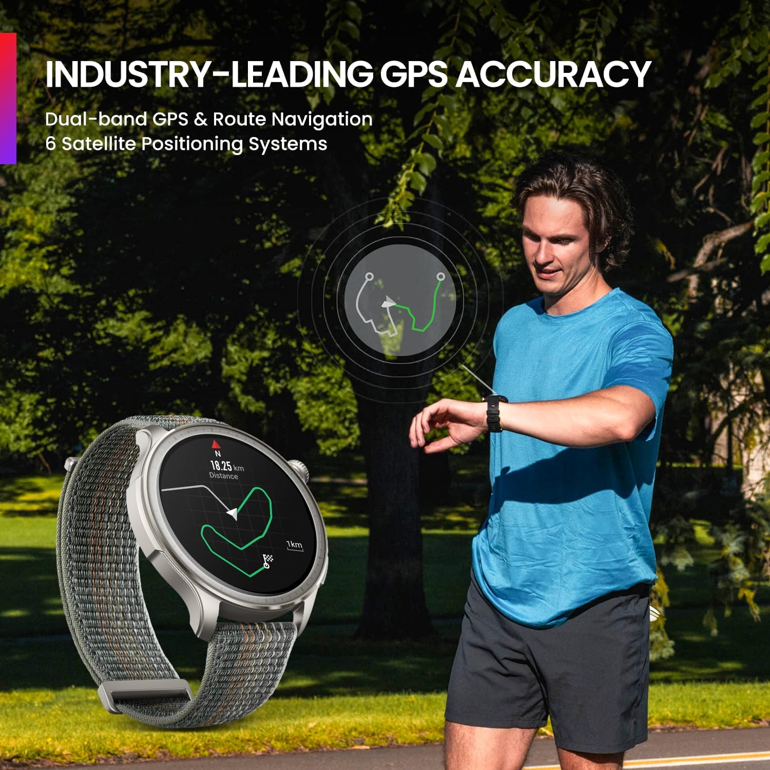 Pametni sat AMAZFIT Balance 46mm sivi-2