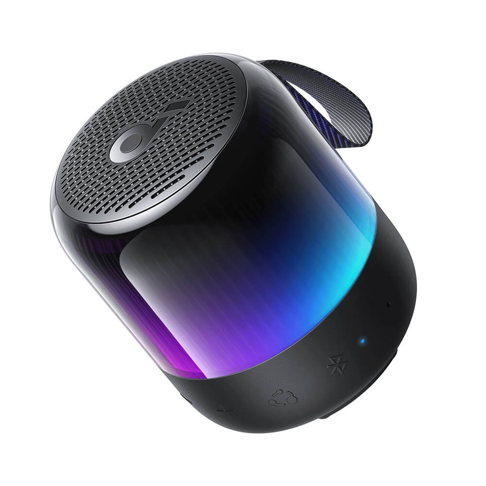 Bluetooth zvučnik ANKER SoundCore Glow Mini Black (Bluetooth, RBG, USB, IPX7)-1