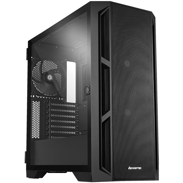 Kućište za računalo CHIEFTEC APEX AIR USB 3.2 Gen 2 ATX, crno-5