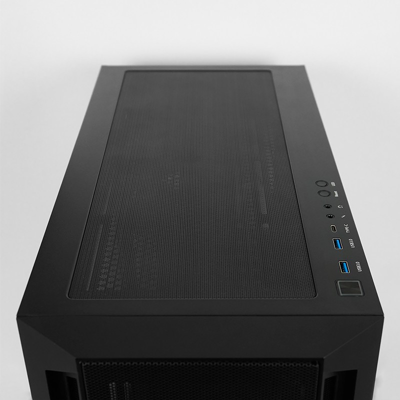 Kućište za računalo CHIEFTEC APEX AIR USB 3.2 Gen 2 ATX, crno-11