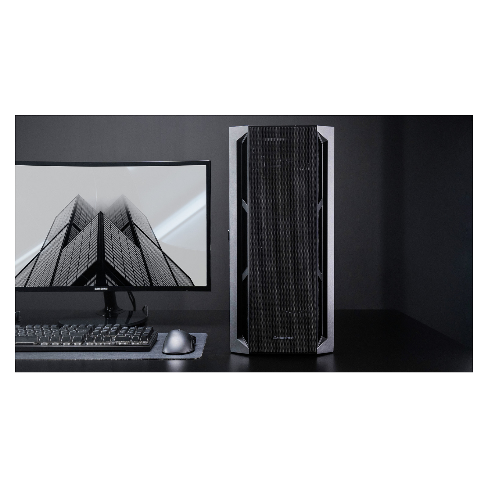 Kućište za računalo CHIEFTEC APEX AIR USB 3.2 Gen 2 ATX, crno-14
