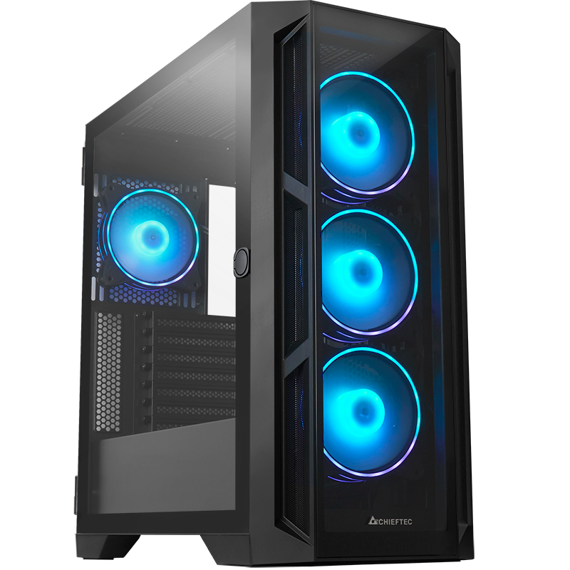 Kućište Chieftec APEX USB3.2 Gen2 ATX A-RGB crna