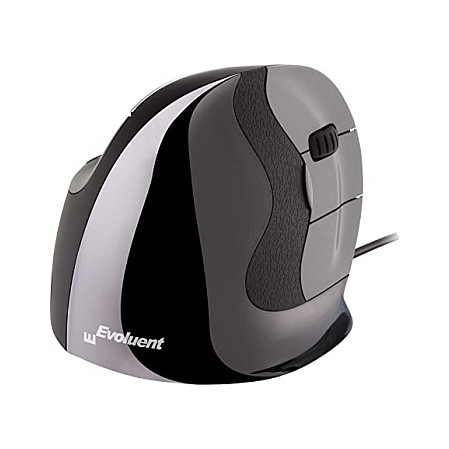 Evoluent vertical mouse D middle right, 6 buttons, wired-6