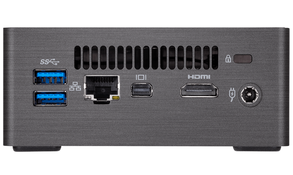 GIGABYTE BRIX Mini-PC NUC J5005, DDR4, SATA, Wi-Fi-3