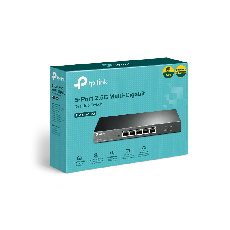 TP-LINK 5 port 2.5G network switch-5
