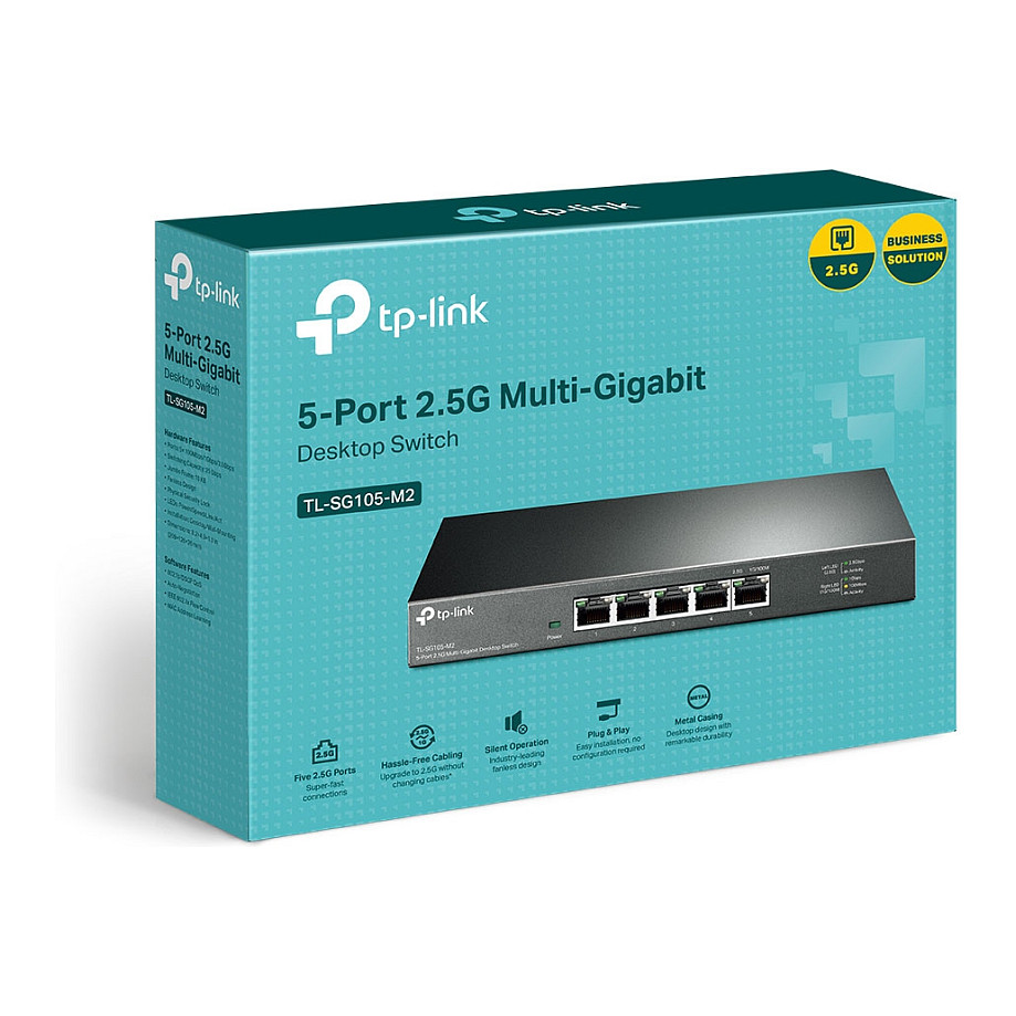 TP-LINK 5 port 2.5G network switch-18
