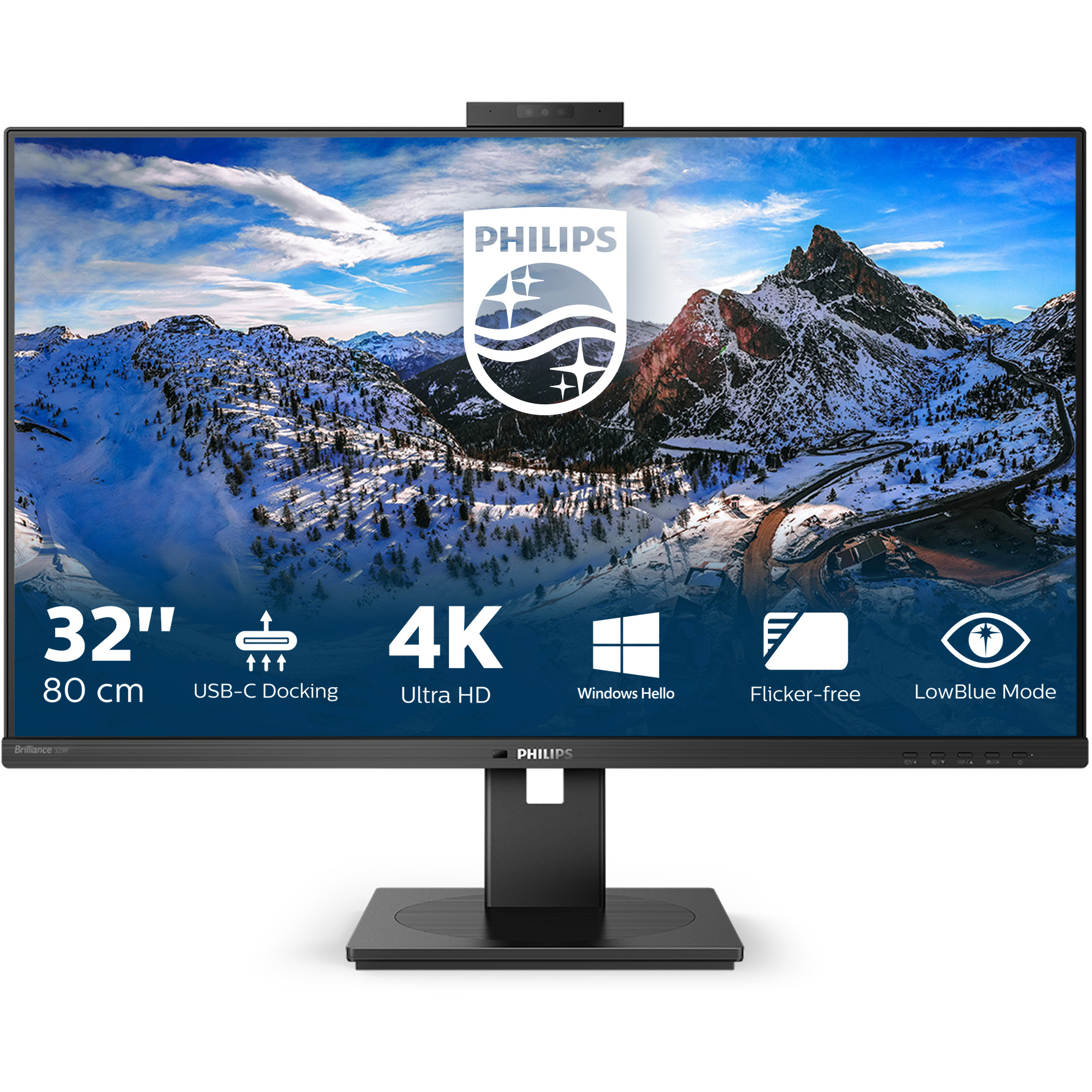 Monitor PHILIPS 329P1H (31.5" IPS, 4K UHD, 60Hz)-8