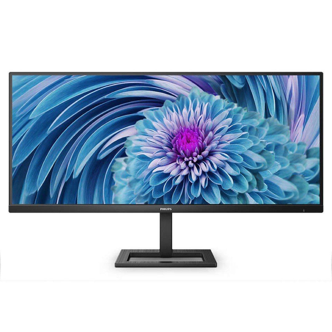 Monitor PHILIPS 346E2LAE 34" UltraWide (3440x1440, 100Hz, VA, 4ms, 40001, 300cd/m²)-0