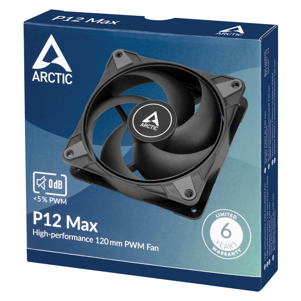 ARCTIC P12 MAX 120mm 4-pin PWM fan-4