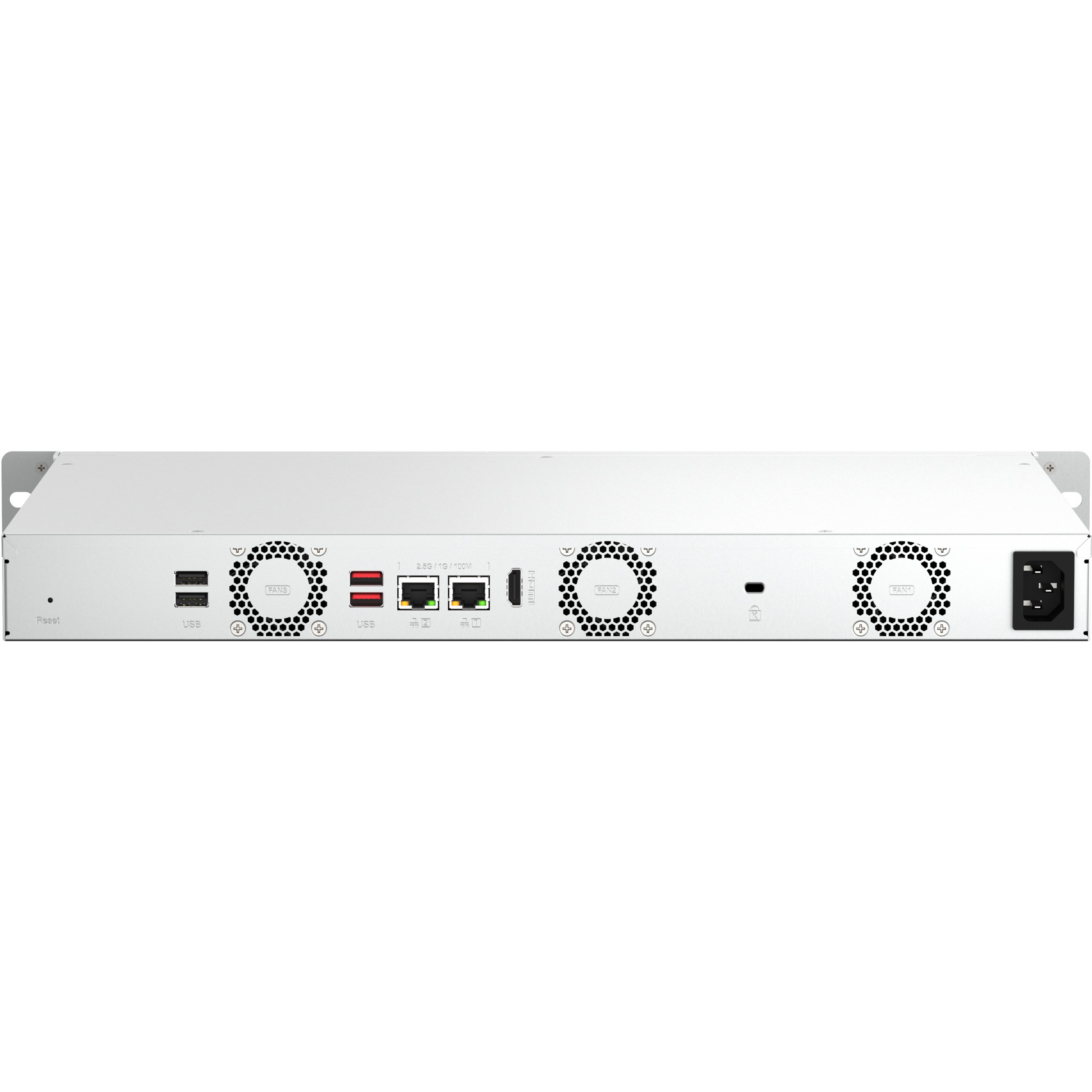 NAS server 1U rack, 8GB, 2.5GB network-12
