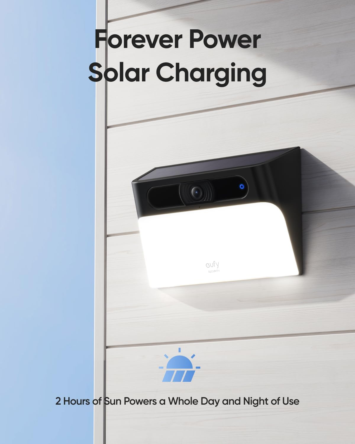 Solarna vanjska kamera s ugrađenom svjetiljkom ANKER Eufy Security S120 (2K HD, bežična, detekcija pokreta, dvosmjerna audio komunikacija, 300 lumena)-2